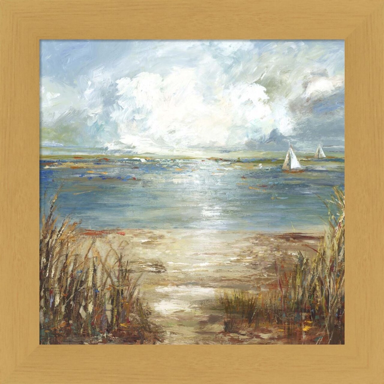 A Stolen Moment by Posters International Studio 13" x 13" Framed Wall Art